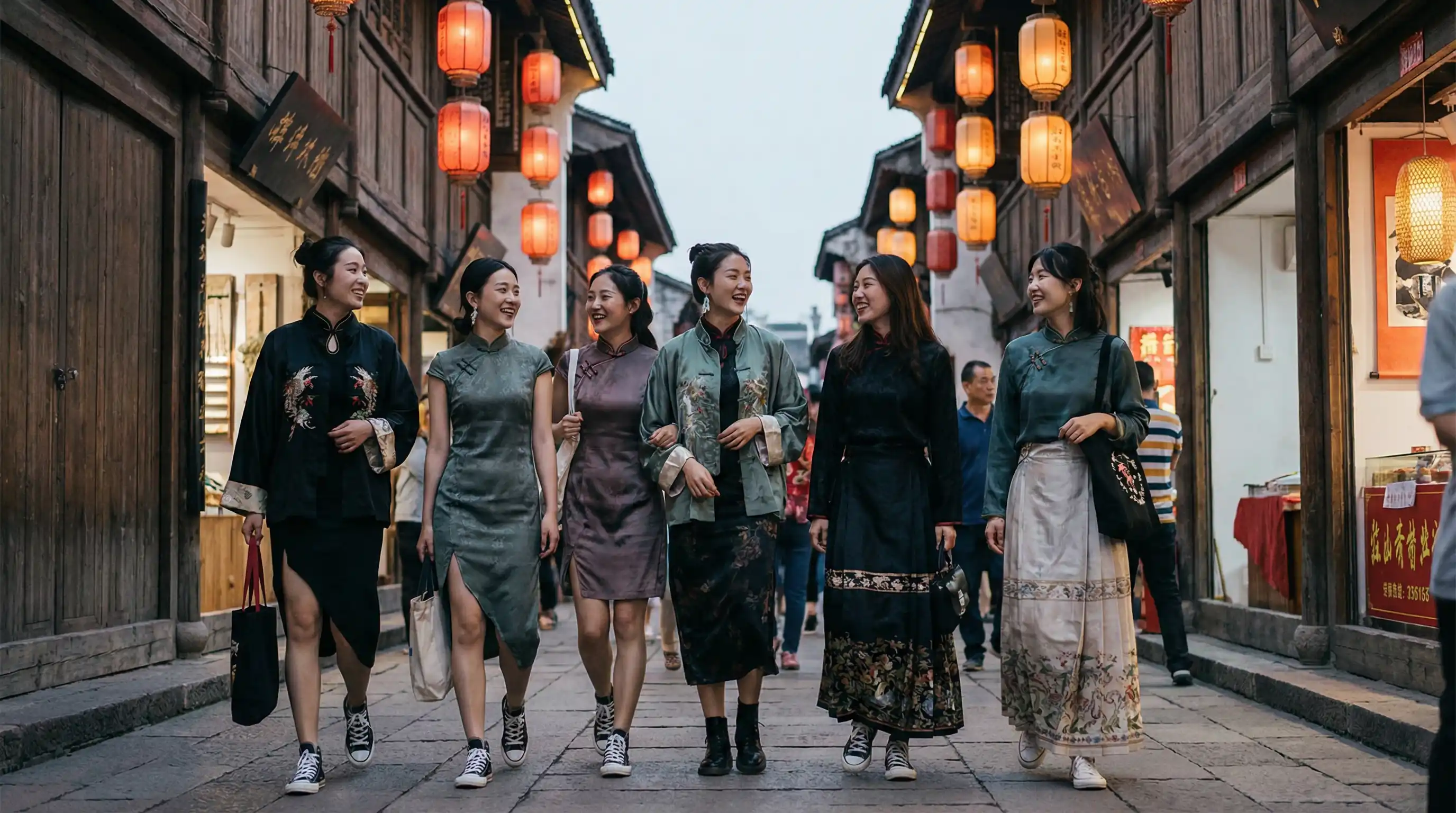 房奴试爱未删减完整版 新中式时尚穿搭街拍